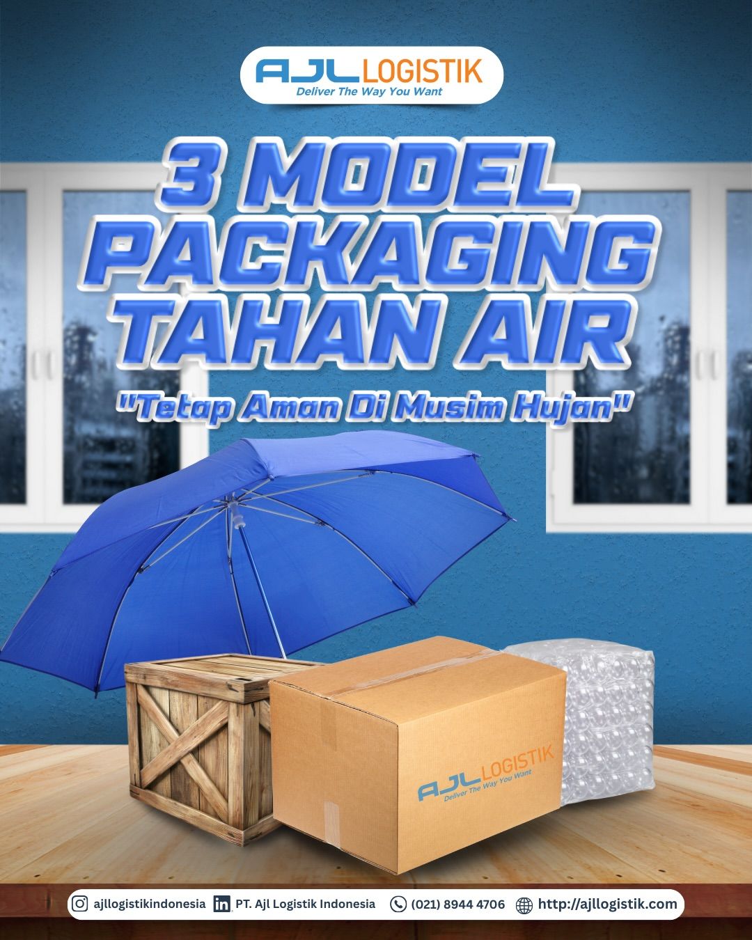 3 MODEL PACKAGING TAHAN AIR
